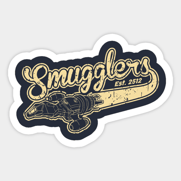 Smugglers Sticker by manospd